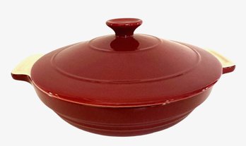 Small  'Well Equipped Kitchen'Enamel On Cast Iron Casserole