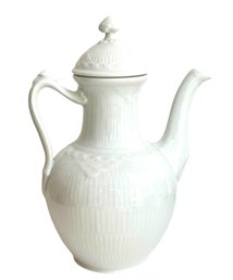 Royal Copenhagen White Demitasse Pot