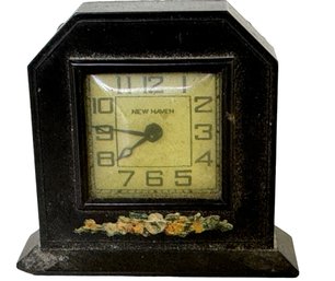 Vintage Miniature NEW HAVEN Alarm Clock