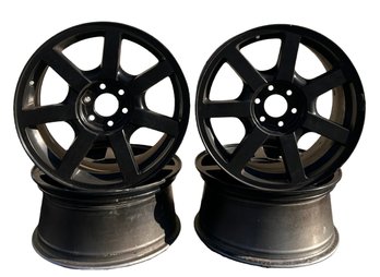 Set Of Four Cadillac SRX 18 Inch Black Wheels