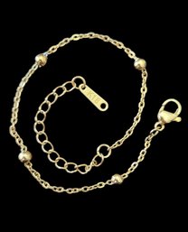 Vintage 18K Gold Chain Linked Bracelet