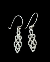 Vintage Sterling Silver Dangle Earrings