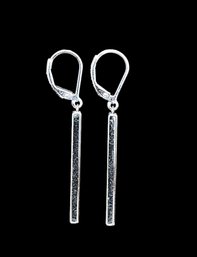 Vintage Sterling Silver Dangle Earrings