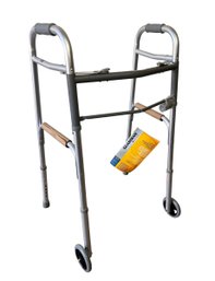 New! Never Used - Guardian Two Button Foldable Walker