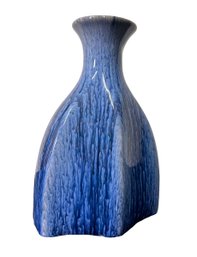 Elegant Blue 10 Inch Ceramic Vase