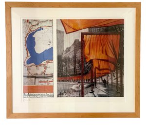 Christo The Gates XXIII, Project For Central Park, New York City, Signed