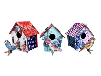 Birdhouse Trio By Miho Unexpected