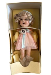 Danbury Mint Reproduction Shirley Temple' Curly Top' Doll 14' With Box - Never Removed. NO Box Cover