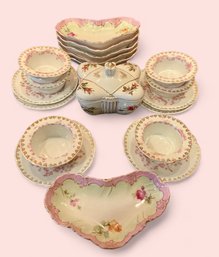 Pretty In Pink Floral Ramekin, Candy Dishes And More!