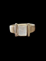 Vintage Sterling Silver Quartz Color Ring, Size 8