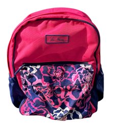 Vera Bradley Lighten Up Colorblock Backpack In Katalina Pink 12'w X 14'T X 6', (  READ Description)