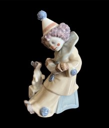 Vintage 6' Porcelain Lladro Figurine ' Nino Pierrot' Made In Spain No Box