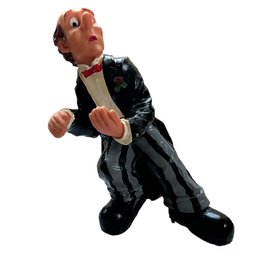 Ganz James The Butler With Red Bow Tie Resin Spoon Rest Figurine