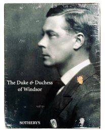 New Never Opened The Duke & Duchess Of Windsor Sothebys Auction Catalogue