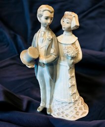 Vintage LLADRO Bride & Groom Porcelain Figurine
