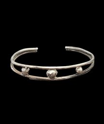 Vintage Sterling Silver Cuff Bracelet