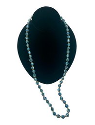 Vintage Millefiori Art Glass Beaded Necklace