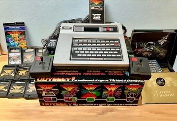 ODYSSEY 2 Game System And Games!
