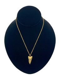 High Quality Gold Filled Shark Tooth Necklace