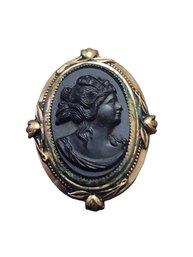 Vintage CORO Cameo Brooch/Pin