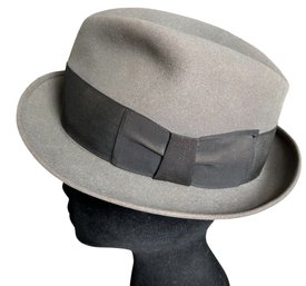 Vtg Resistol Self Conforming Melorol Men's Fedora Byer-Rolnick Product From Edward Malley Store New Haven, CT