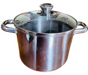 Tools Of The Trade Stainless Steel 5 Quart Stockpot W/Clear Lid