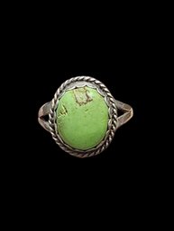 Vintage Native American Sterling Silver Ring, Size 6.5