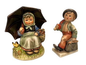 2 Piece Hummel Goebel Figurines