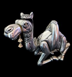 Frank Meisler Camel Gold & Silver Plated Articulating Sculpture