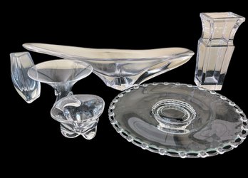 Quality Glass And Crystal: Daum, Baccarat, Orrefors, Cristal De Sevres-France, Steuben