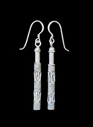 Vintage Sterling Silver Dangle Earrings