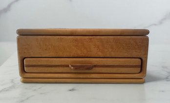 Birdseye Hand Crafted Wood Jewel Box