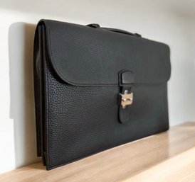 Faux Hermes Briefcase