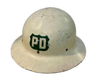 A WW2 U.S. Police Civil Defense Helmet