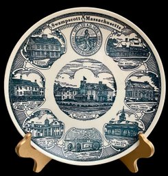 KETTLESPRINGS KILNS SWAMPSCOTT MA US BICENTENNIAL Commemorative Plate