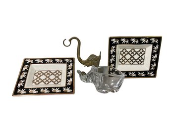 Elephant Decor Bundle- 4 Items