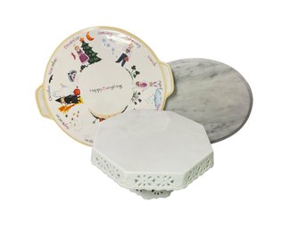 Cake Plate Trio