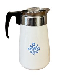 Corningware 9 Cup Coffee Percolator Cornflower Blue