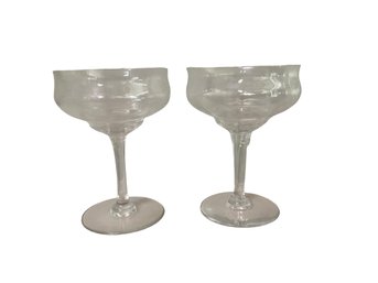 Baccarat France Coupe Glasses