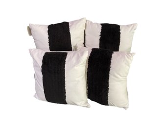 NEW Target Threshold Black/White Pillows (4)