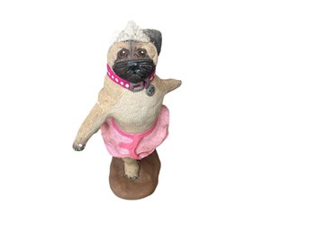 Ballerina Pug Figurine