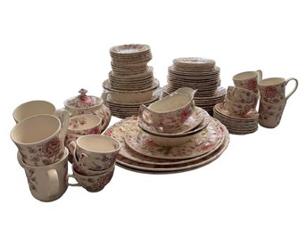 Johnson Bros Rose Chintz Pattern Set