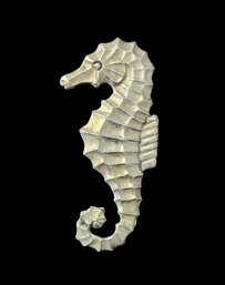 Vintage Sterling Silver Seahorse Brooch/Pin