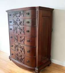 Sweet  Vintage Dresser With Carved Drawers (LOC: W2)