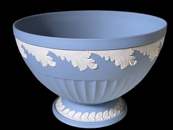 Wedgwood Jasperware Blue Footed Bowl- 4' Tall X 7' Diameter