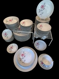 89 Pc. Dinnerware Set Arlen Fine China Seyei Japan 'ENCHANTMENT' #1564 (*service Pcs In Different Auction)