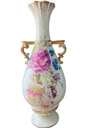 Antique Porcelain German Made Vase. 14' Tall