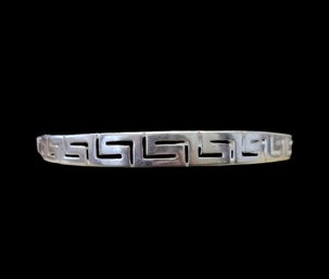 Vintage Sterling Silver S Cut Out Design Bracelet