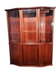 Skovby Post Modern Rosewood China Cabinet / Hutch.  This Piece Is Magnificent.