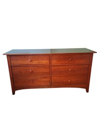 Kincaid Dresser / Mirror Combo.  Solid Cherry